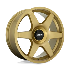 Rotiform – R118 SIX – Gold – 19″x8.5″ 45mm – All weather Wheels – R118198502+45